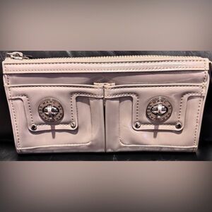 Marc Jacob’s double turn lock wallet Grey